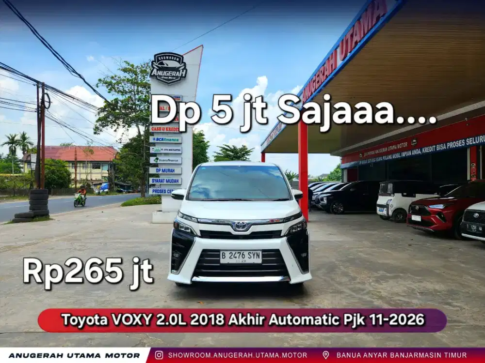 Dp5jt Toyota VOXY 2.0L 2018 AT Pjk11-2026