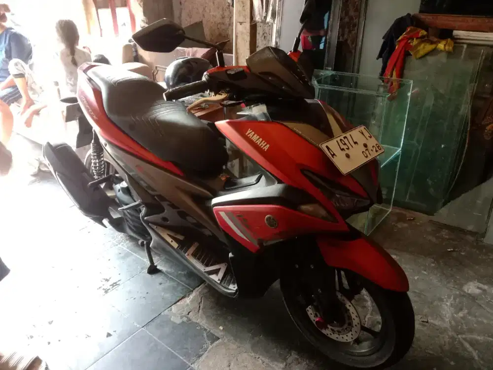 Motor Aerox tahun 2018 pajak aktif surat surat lengkap