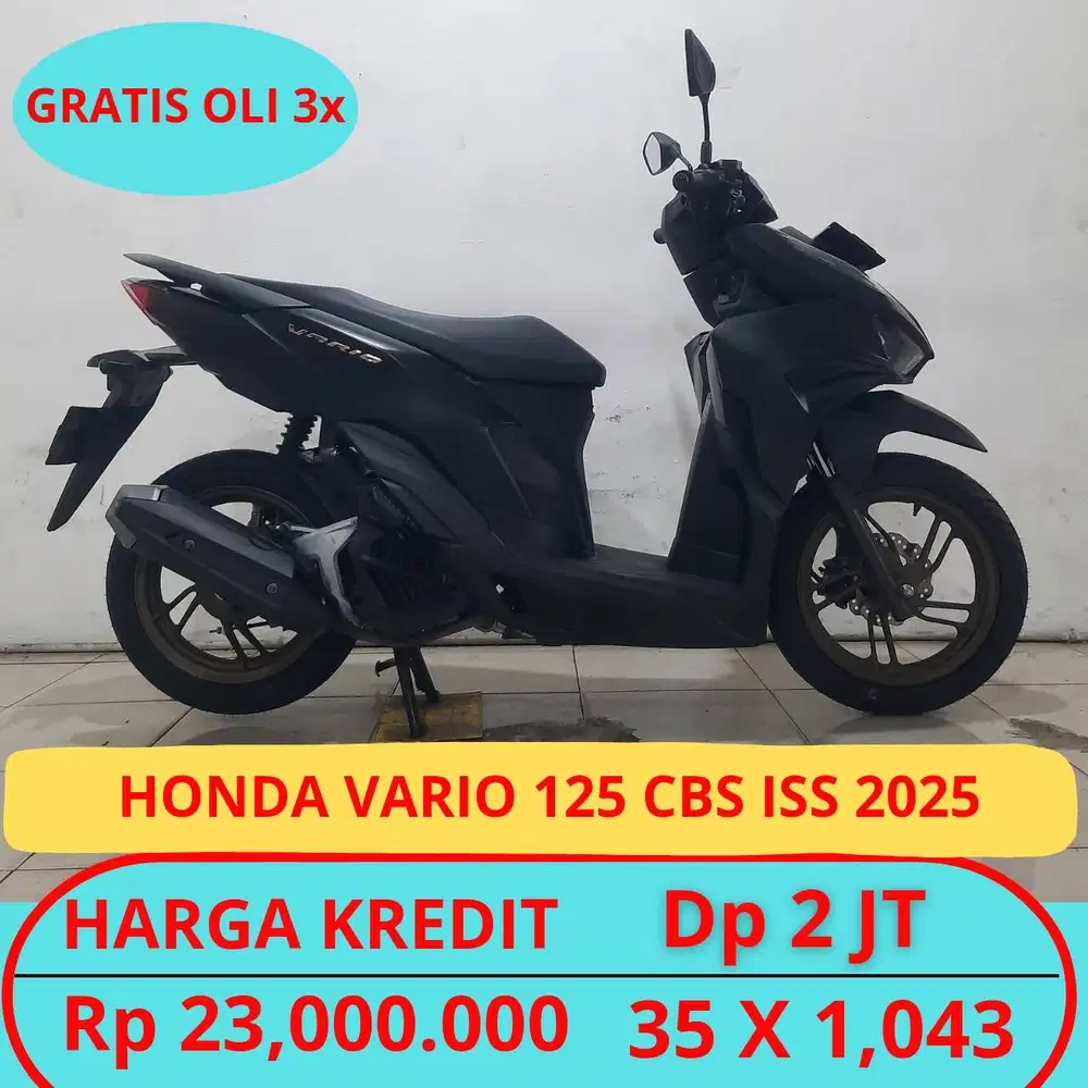 Honda Vario 125 Cbs Iss 2025 Promo Spesial