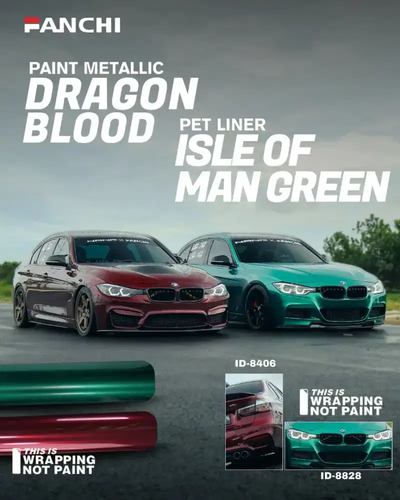 Seni wrapping mobil biasa tampak mewah