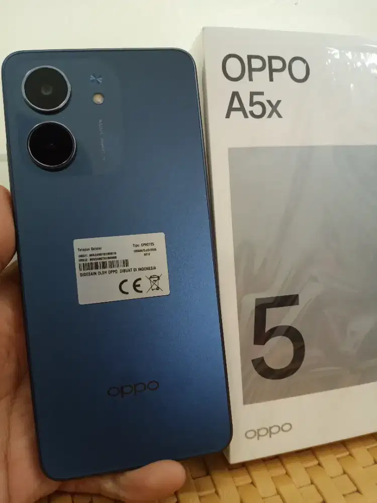 OPPO A5X RAM 4/128GB BARU PAKE 3 BULAN   |hp second murah terdekat