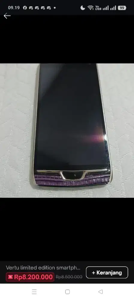 HP Vertu Limited edition
