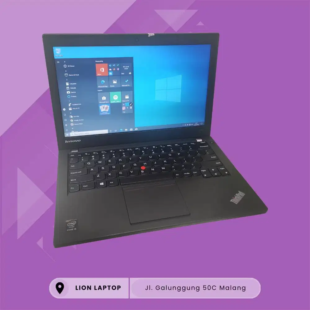 RAM 8GB SSD 256GB Core i5 Murah Lenovo Thinkpad X240 [03|11]