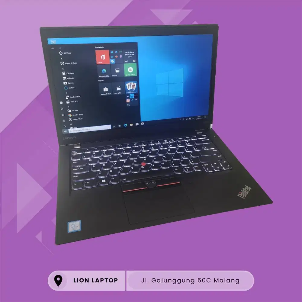 RAM 8GB SSD 256GB Core i5 Touchscreen SLIM Lenovo Thinkpad T470s [03|1