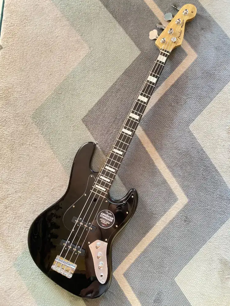 Bass fender jazz custom blacktop