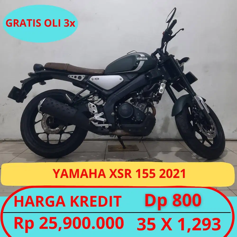 Yamaha Xsr 155 2021 Dp Murah Hanya 800 Ribu