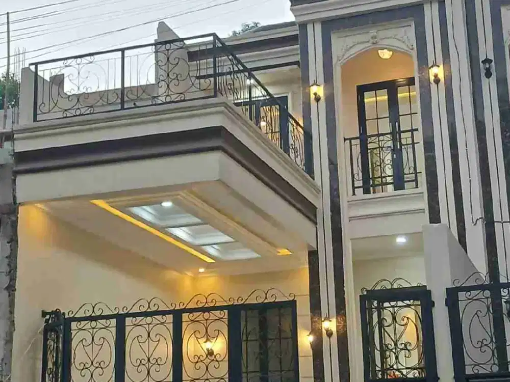 Rumah Mewah Modern Klasik Lokasi Nyaman Dan Strategis Di Pusat Kota Depok