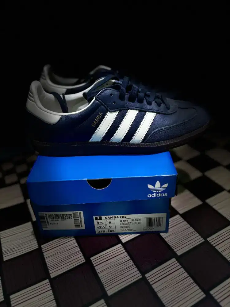 Samba OG Night Navy Gum Original Authentic