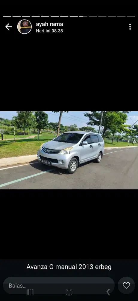 Toyota Avanza 2013 Bensin