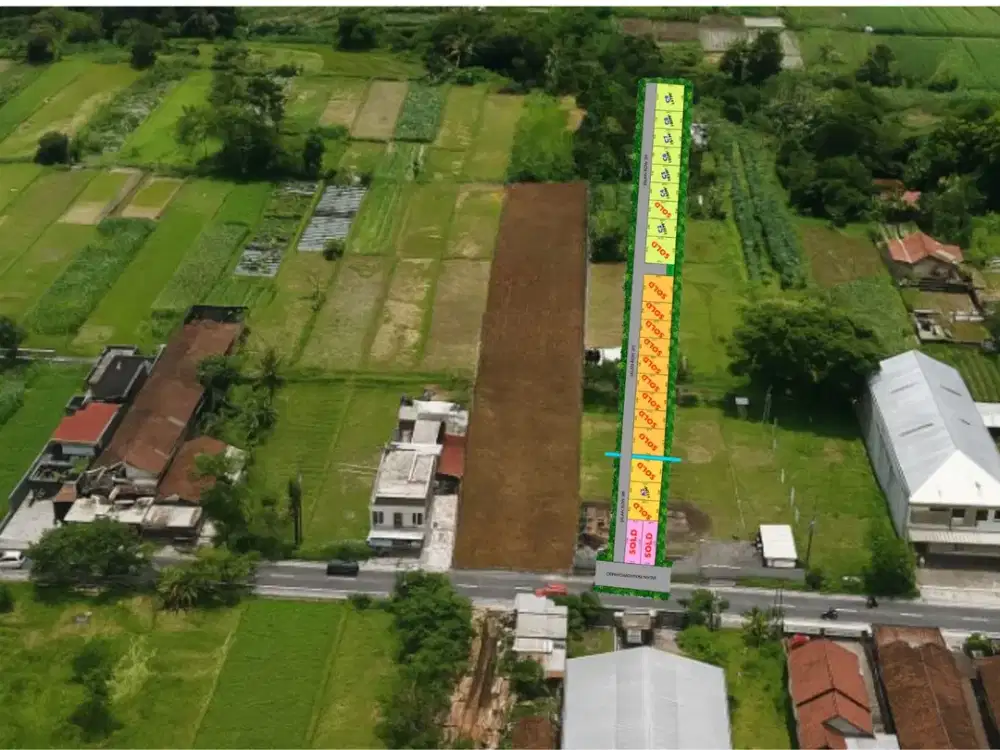 Tanah Tepi Jalan Utama, Bangun Rumah Sendiri Lebih Murah