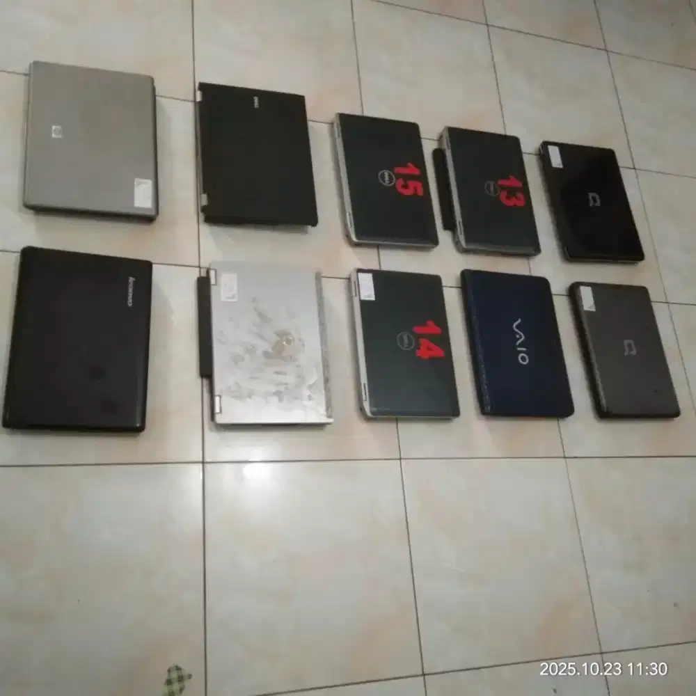 JUAL 22 UNIT LAPTOP MURAH AJA