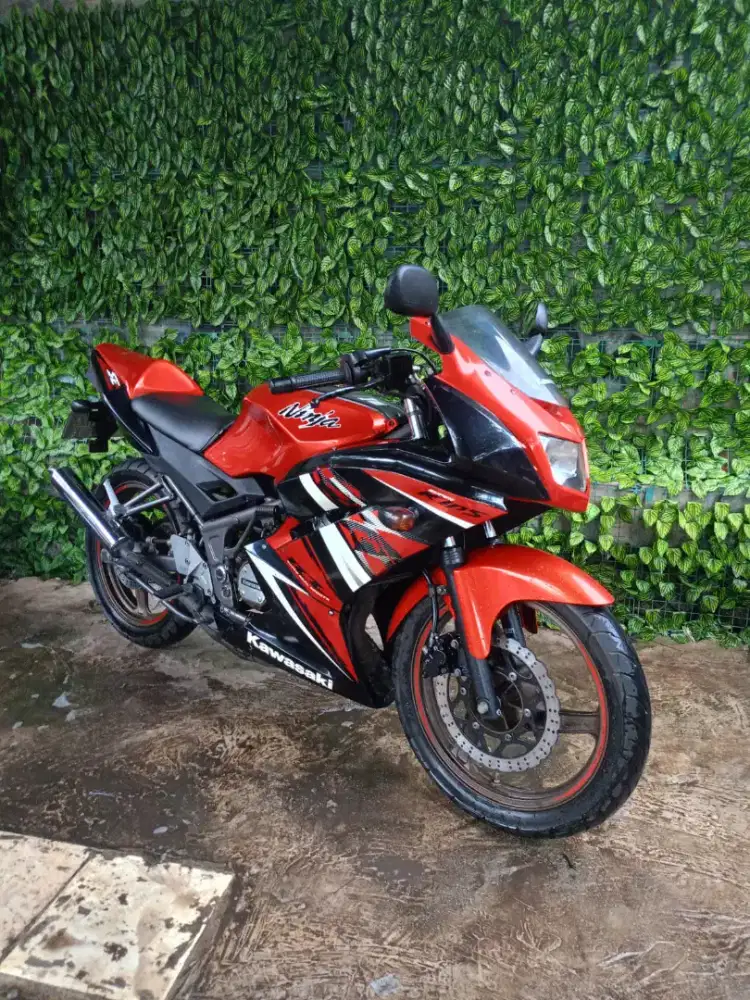 JUAL KAWASAKI NINJA RR 150 2014 KM LOW 8 RB
