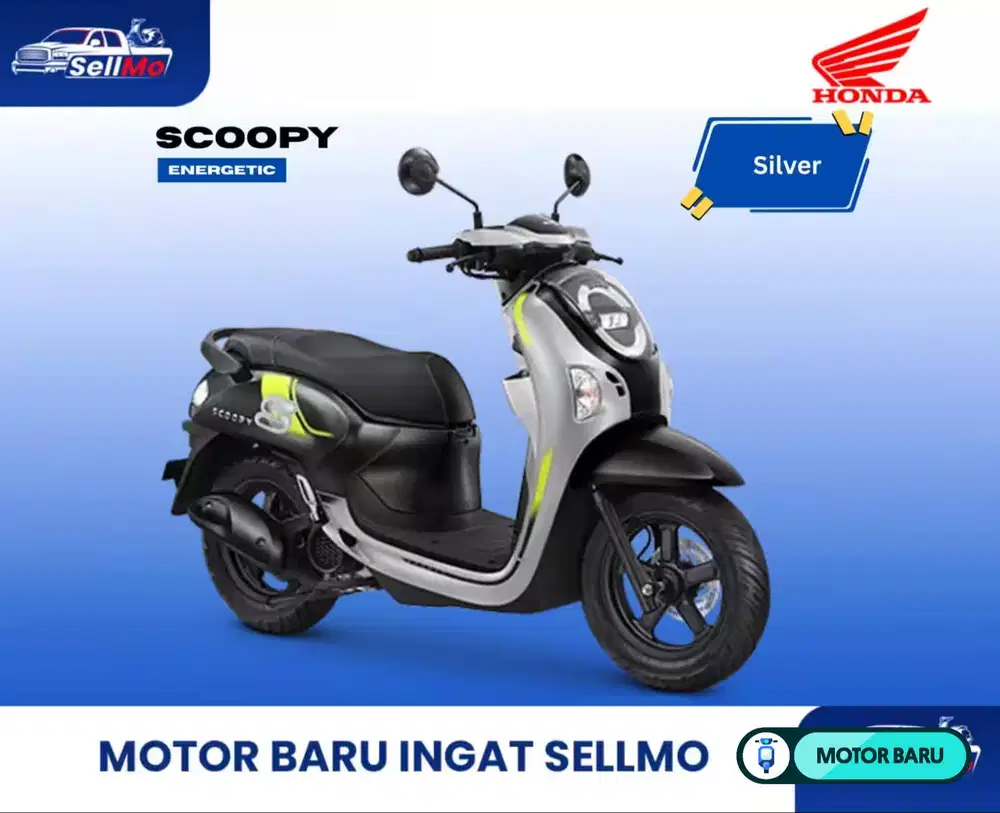 PROMO MOTOR HONDA SCOOPY ENERGETIC / FASHION SCOOPY PRESTIGE/ STYLISH
