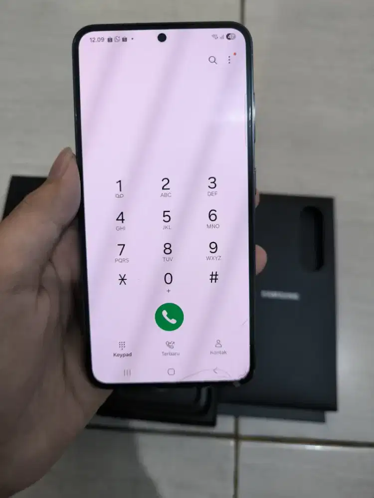 Samsung S23 ram 8/255 Gb. Fullset ori sein minus retak kecil