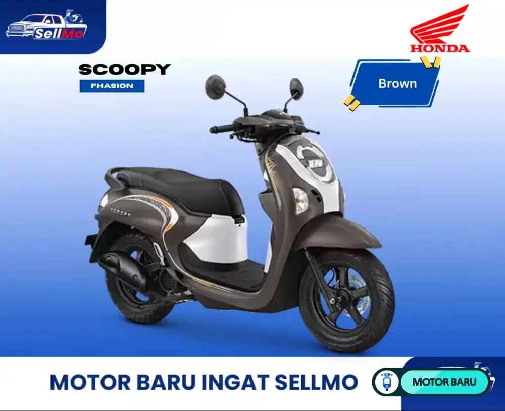 PROMO MOTOR HONDA SCOOPY ENERGETIC / FASHION SCOOPY PRESTIGE/ STYLISH