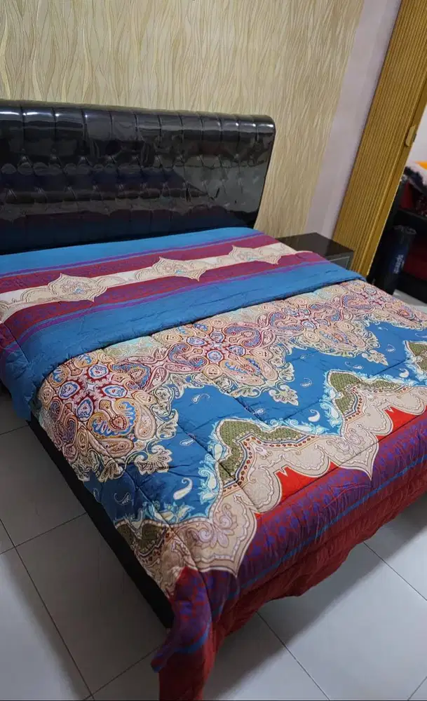 Bed cover katun jepang 200x200 cm
