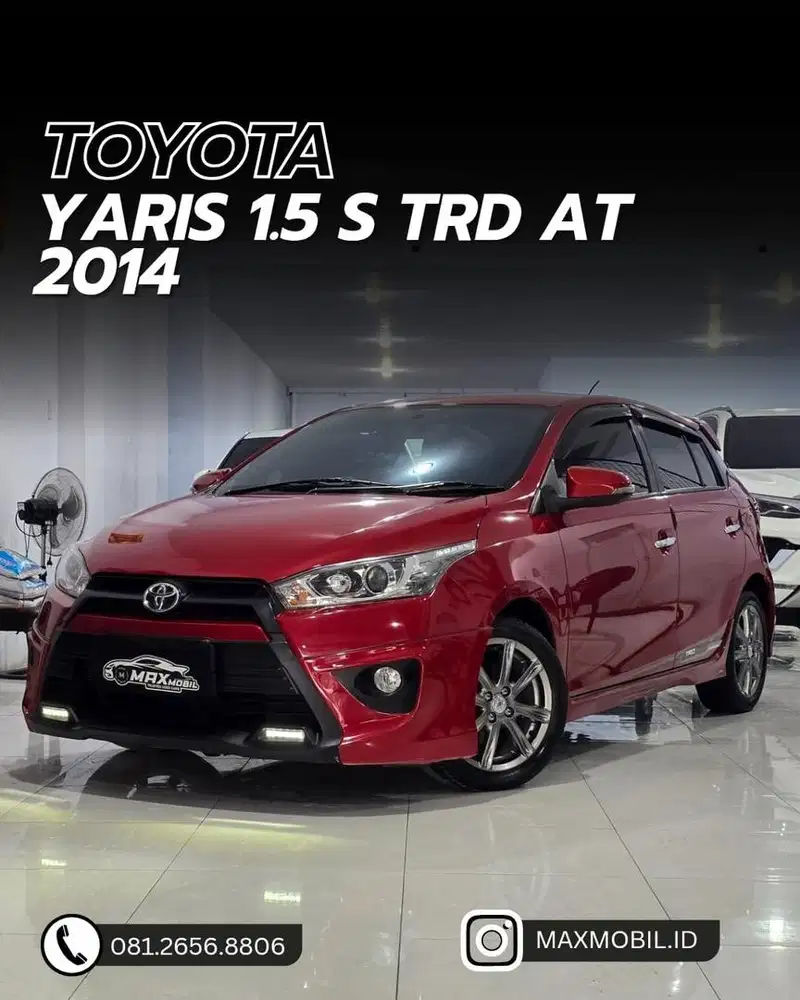 [ODO 32RB‼️] TOYOTA YARIS 1.5 S AT 2014 pemkaian 2015