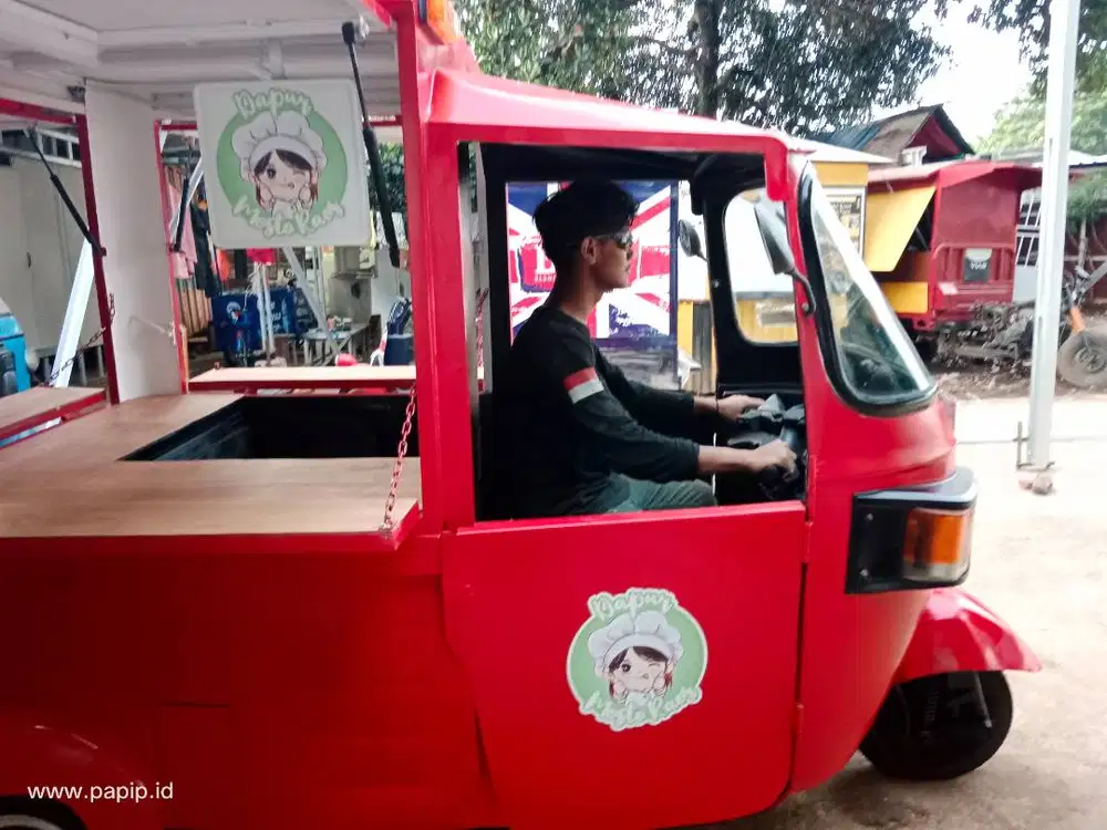 Bajaj tvs moko food truck gerobak custom by Papip id
