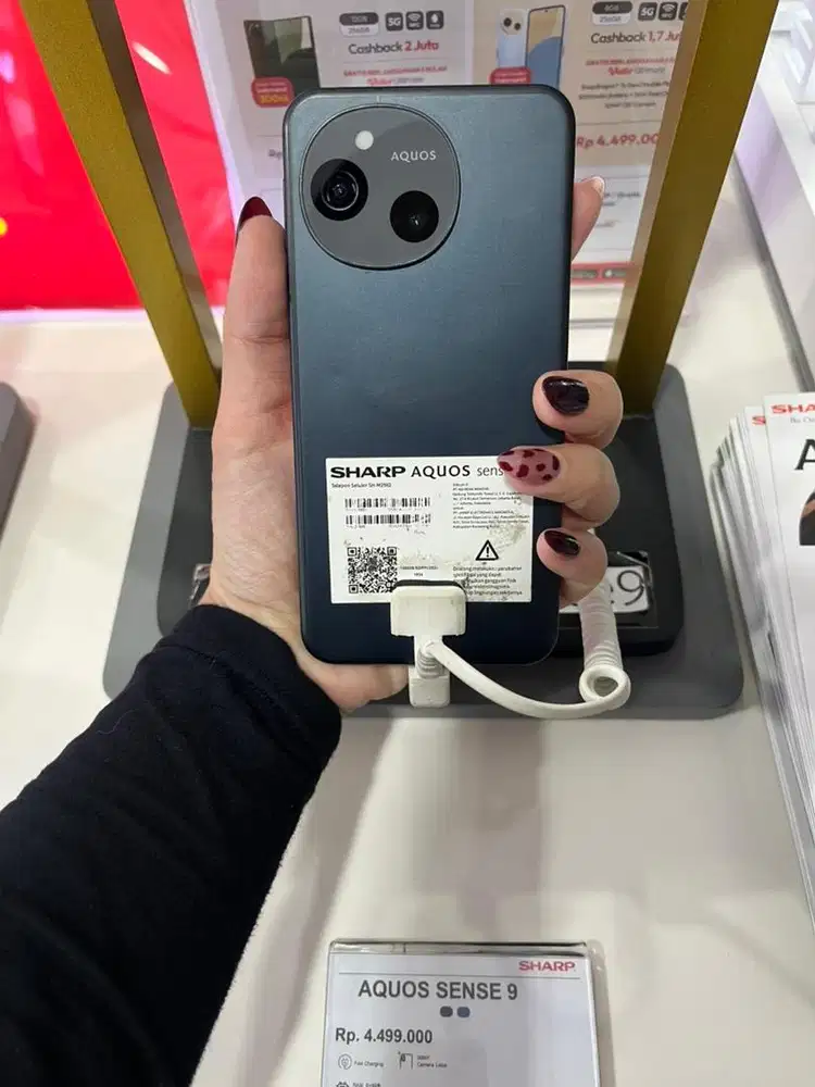 Sharp Aquos Sense 9 (get e-vocher indomaret 200k)
