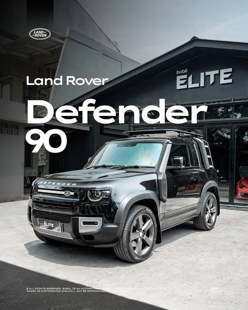 2021 Land Rover Defender 90 SE 2.0L AT Santorini Black