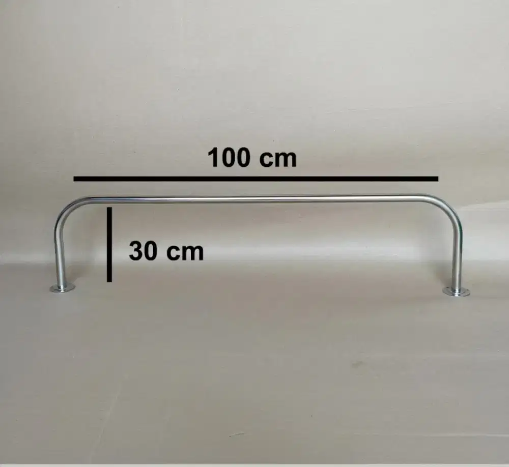 GANTUNGAN BAJU STAINLESS STEEL