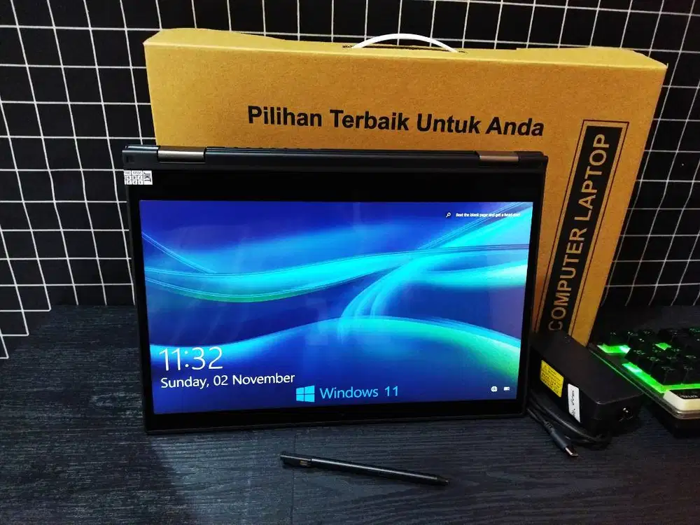 Laptop TouchScreen Core i5 Gen8 FLIP bisa LIPAT smpe 360 Fulzet