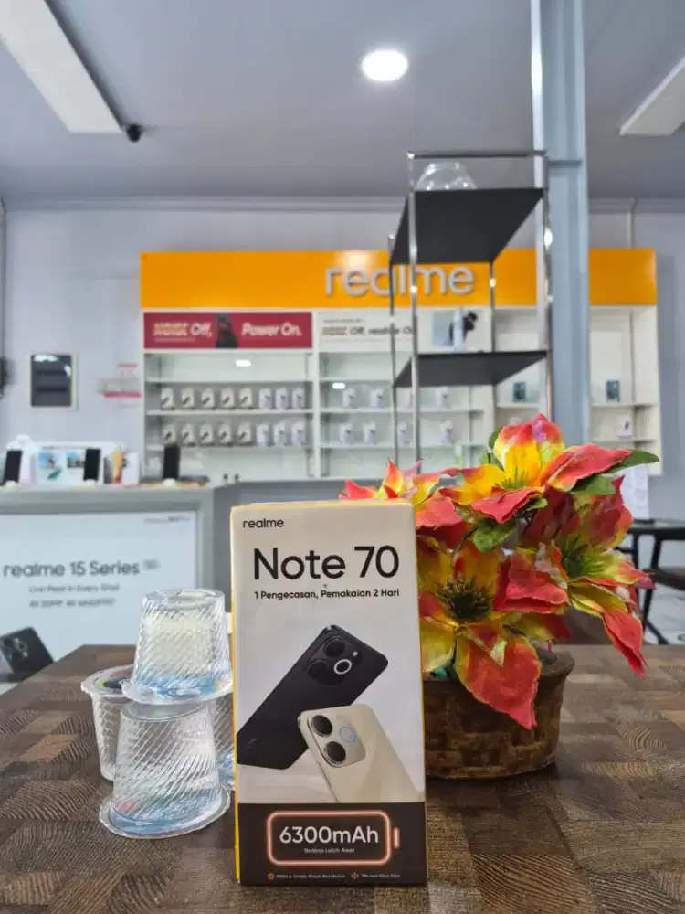 ready stock realme note 70 4GB 128GB