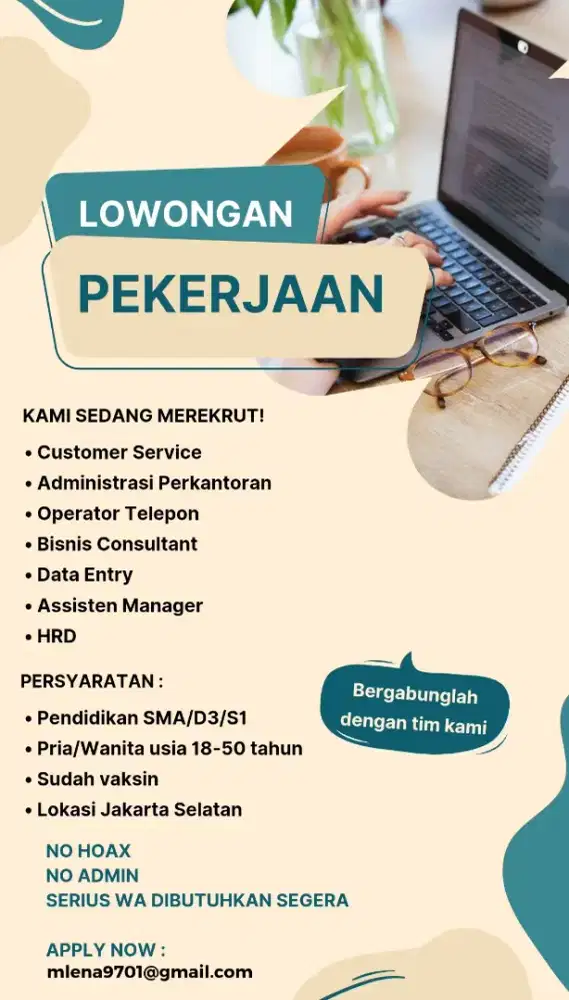 Loker Terbaru Akhir Tahun
