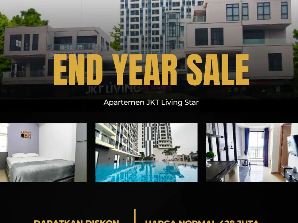 Apartemen JKT Living Star - Cicilan Mulai 1 Jutaan