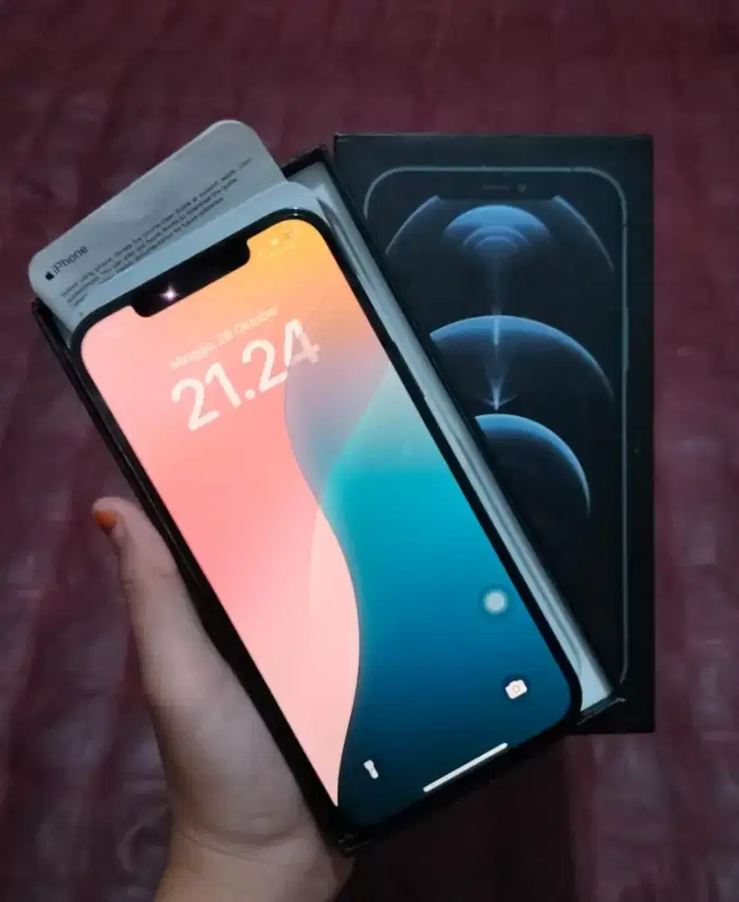 iPhone 12 promax, 256gb, inter beacukai