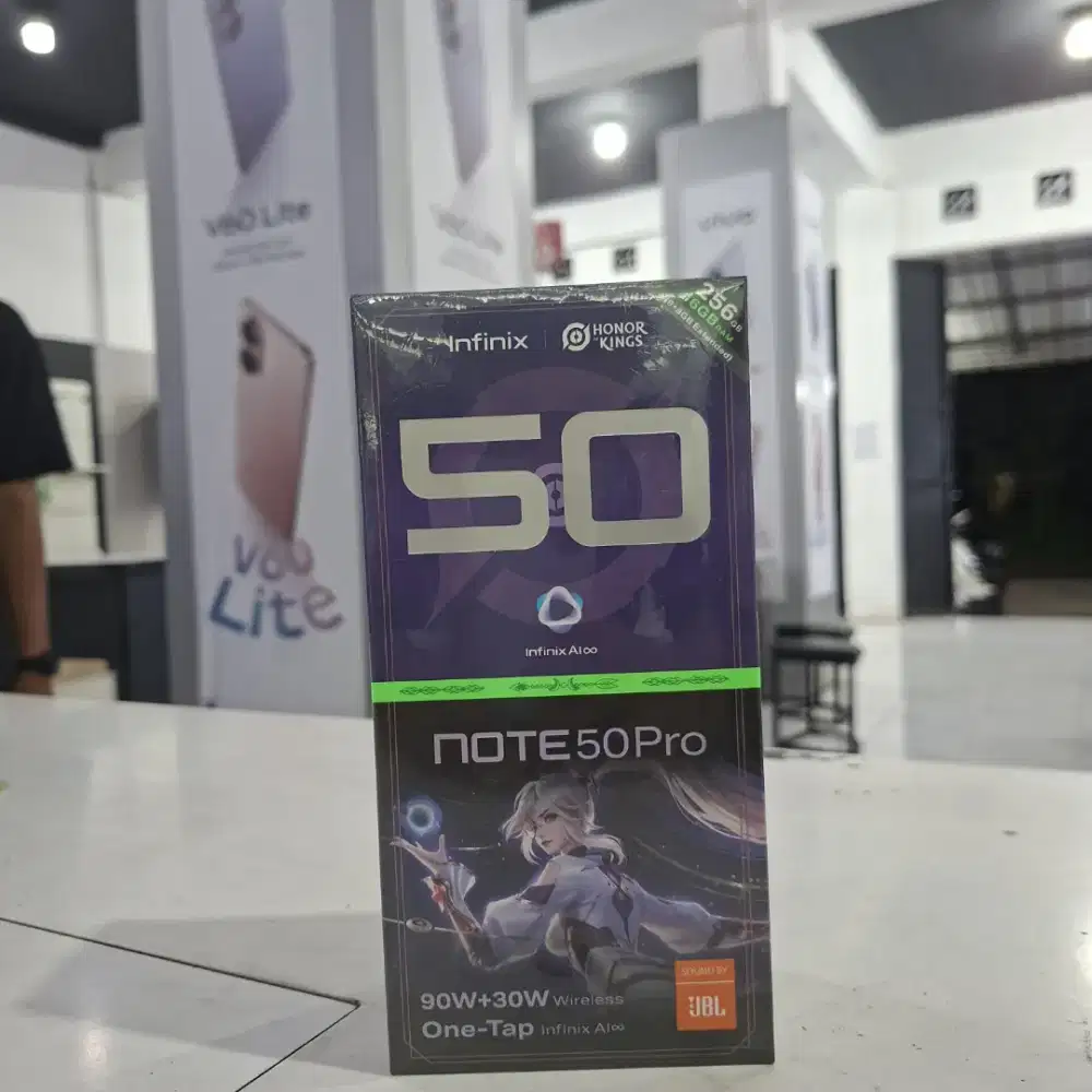 INFINIX NOTE 50 PRO READY STOK TERBATAS