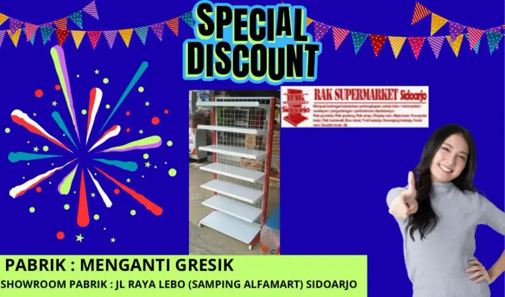 Rak minimarket gondrola