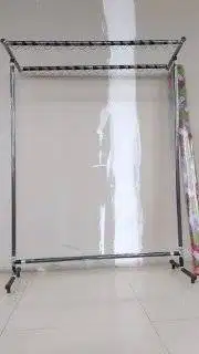 jemran 2 garis besi hitam