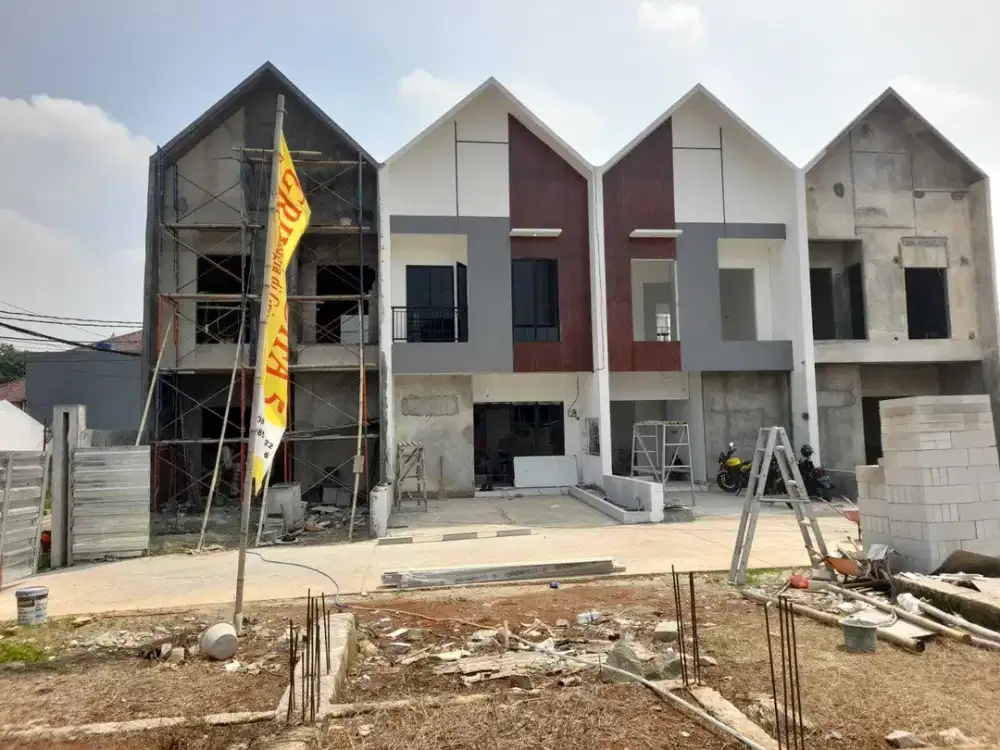 Rumah townhouse termurah di cilangka jakarta timur unit Ready Stok