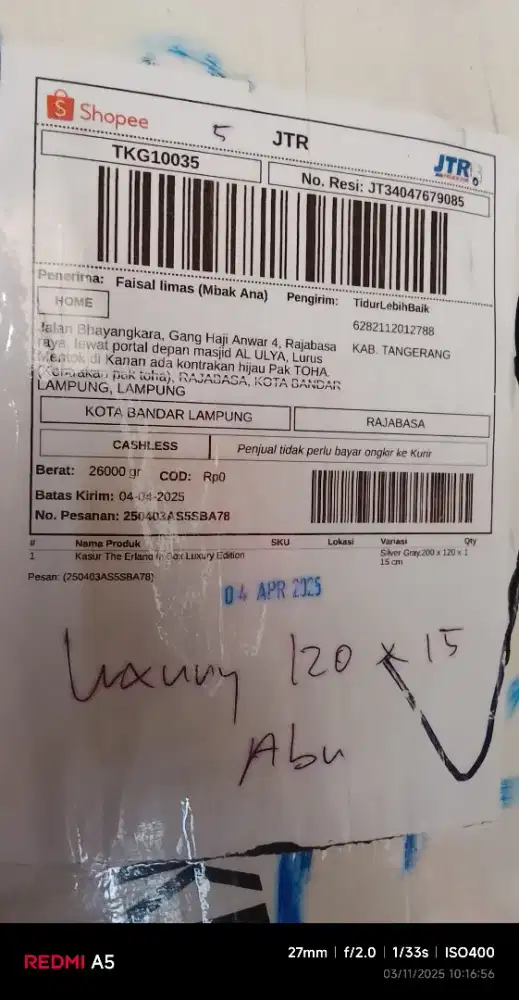 Kasur busa harga 500ribu BARU