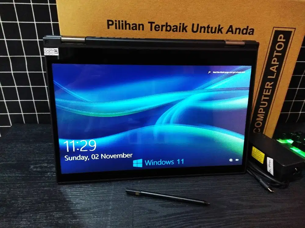 Laptop TouchScreen Core i5 Gen8 FLIP bisa LIPAT smpe 360 Fulzet