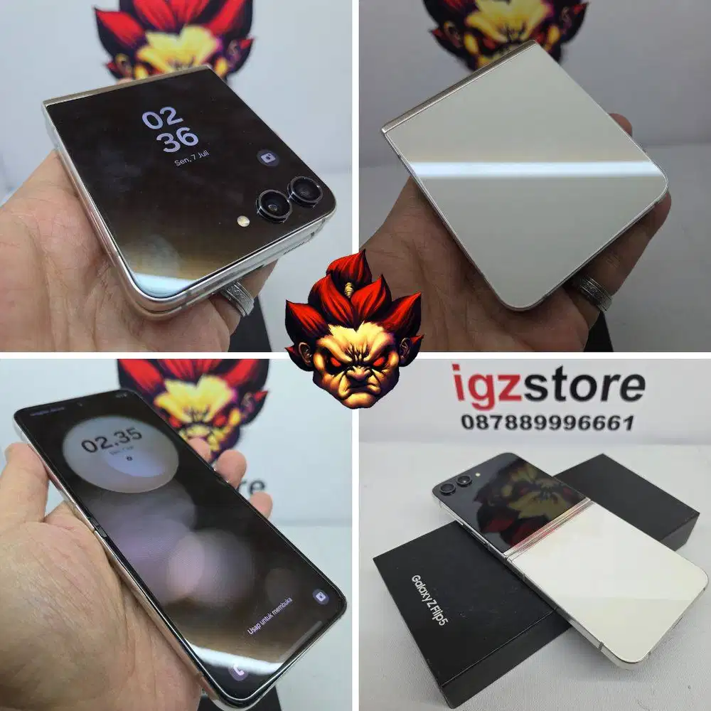 Samsung Z FLIP 5 256/512 Mulus FULLSET No Minus Siap Pakai