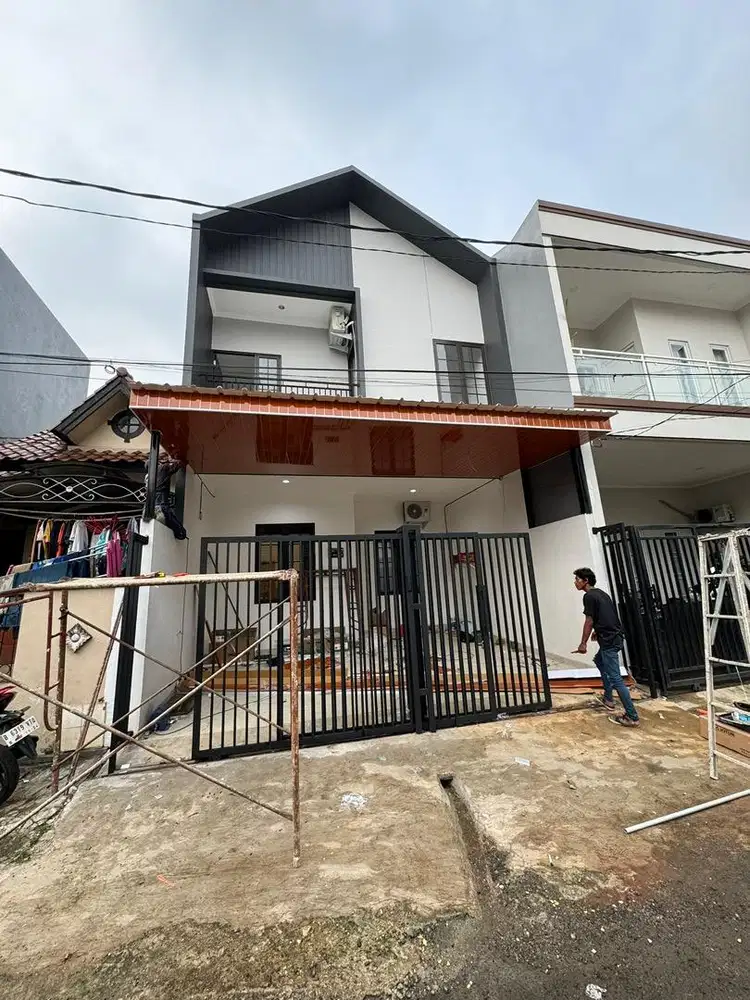 Dijual rumah full furnished regensi melati mas