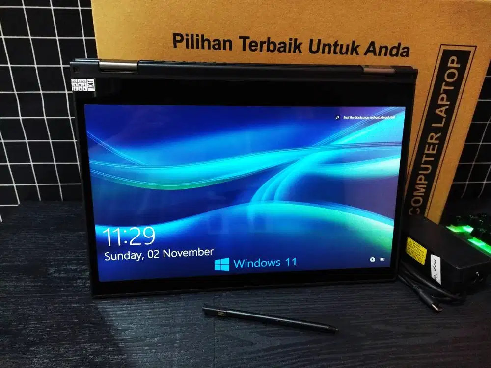 Laptop TouchScreen Core i5 Gen8 FLIP bisa LIPAT smpe 360 Fulzet