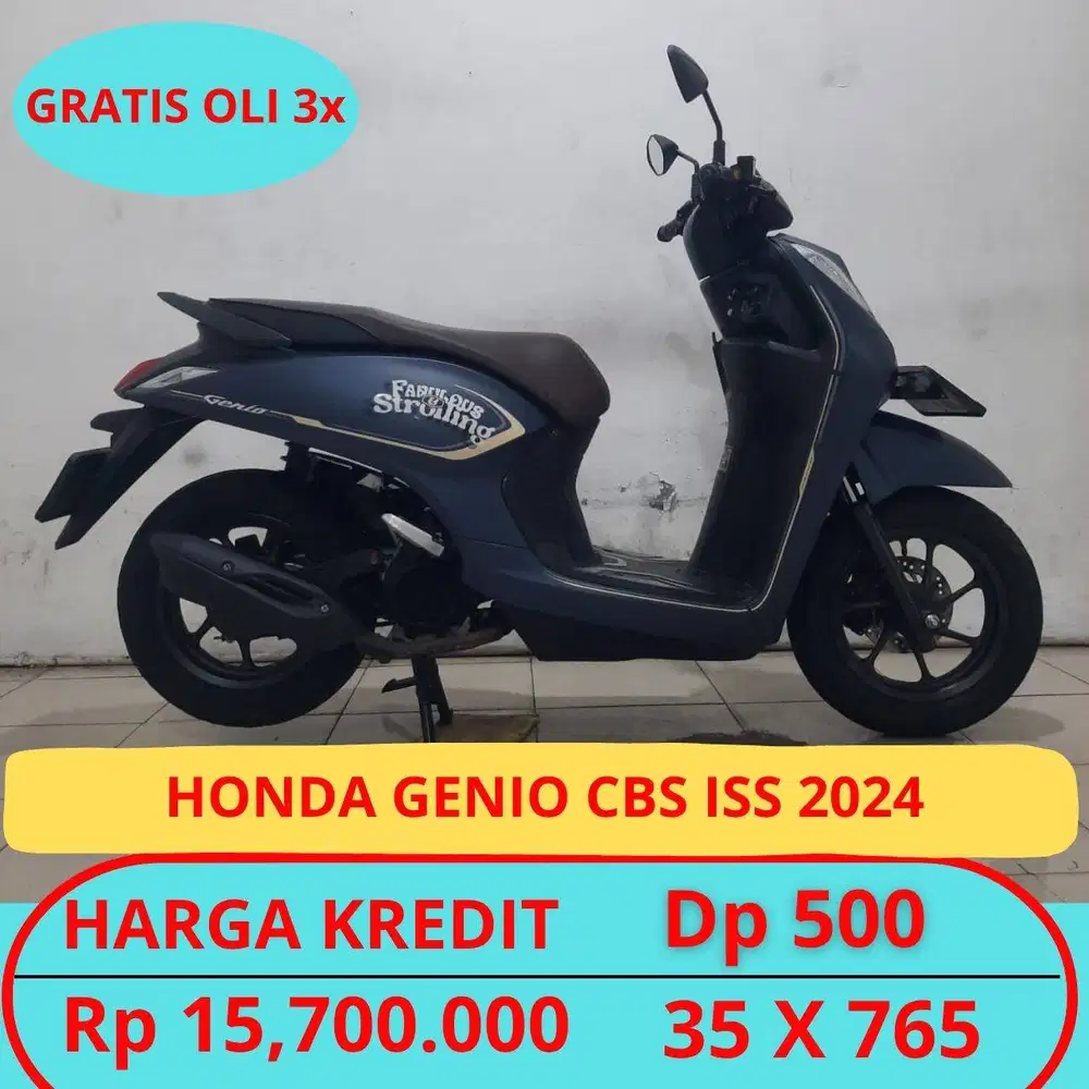Honda Genio Cbs Iss 2024 Promo Murah Meriah