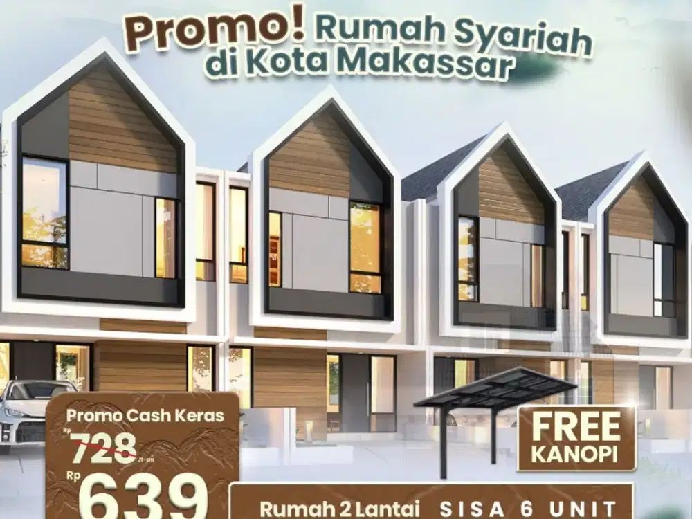 Rumah Syariah di tengah kota Makassar