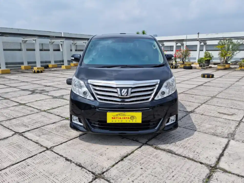 TOYOTA ALPHARD G 2012 HITAM 2.4