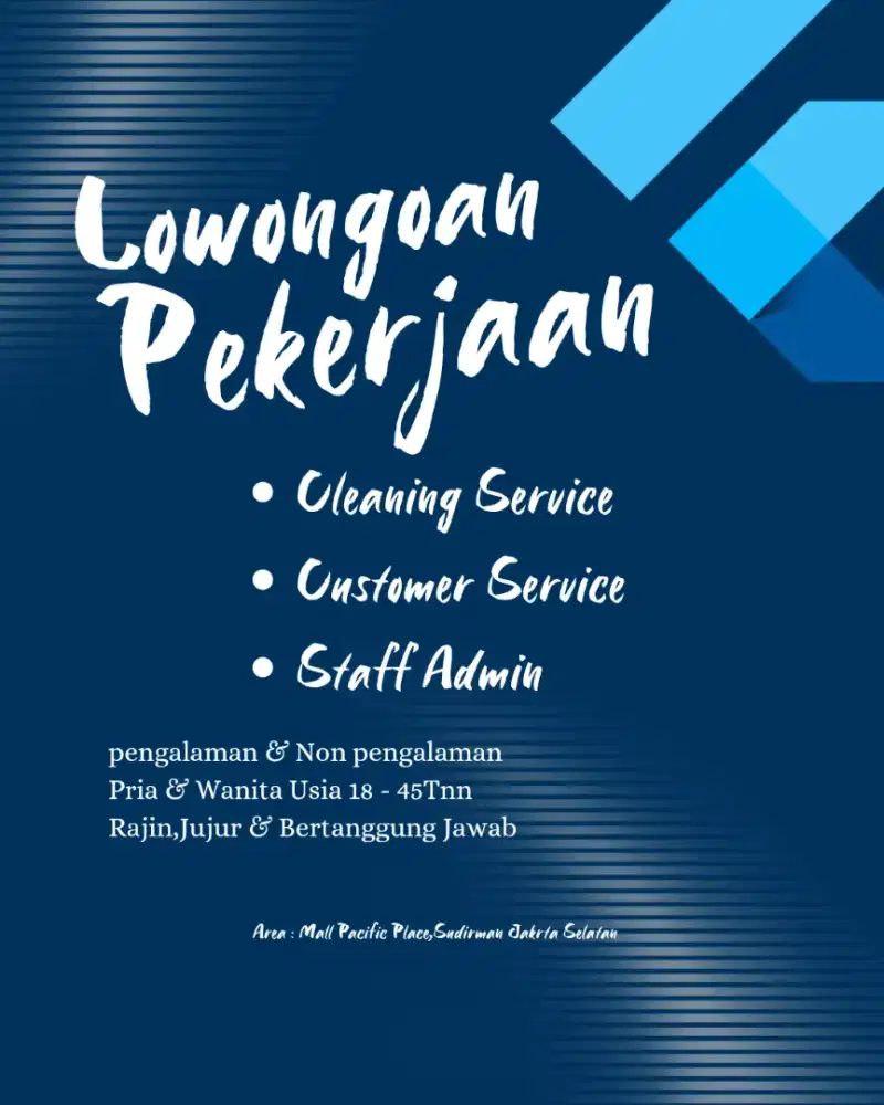 Lowongan Kerja Terbatas