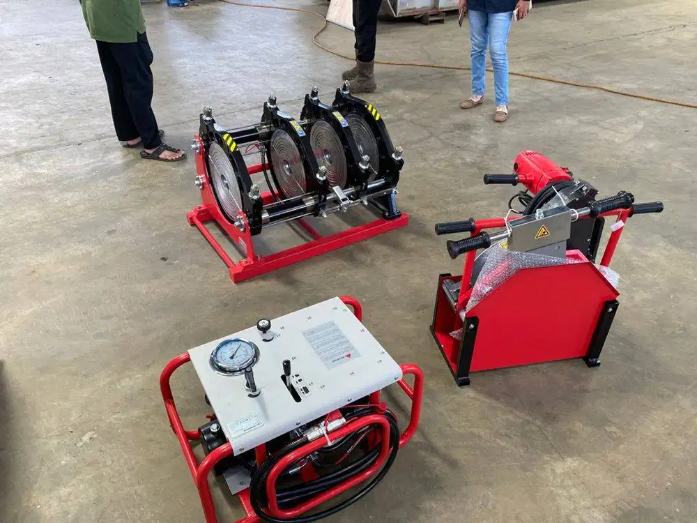 Mesin las pipa hdpe Hydraulic 6 inch - Butt Fushion SHD 160