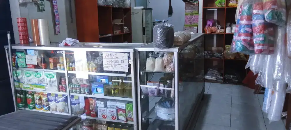 Over kios plastik & bahan² kue