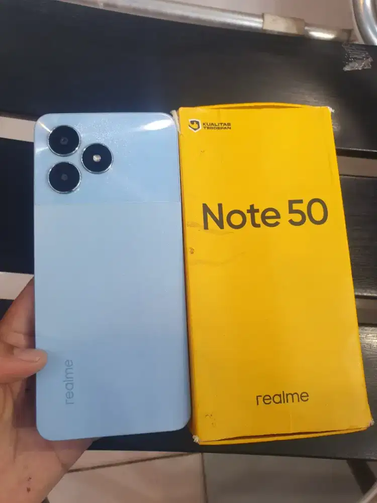 Realme Not 50 Ram 4/128 lengkap