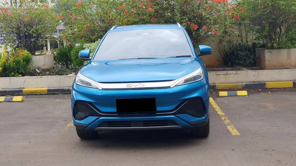 BYD Atto 3 Superior AT Surf Blue 2024 Gress Like New Low Km6Rb Garansi