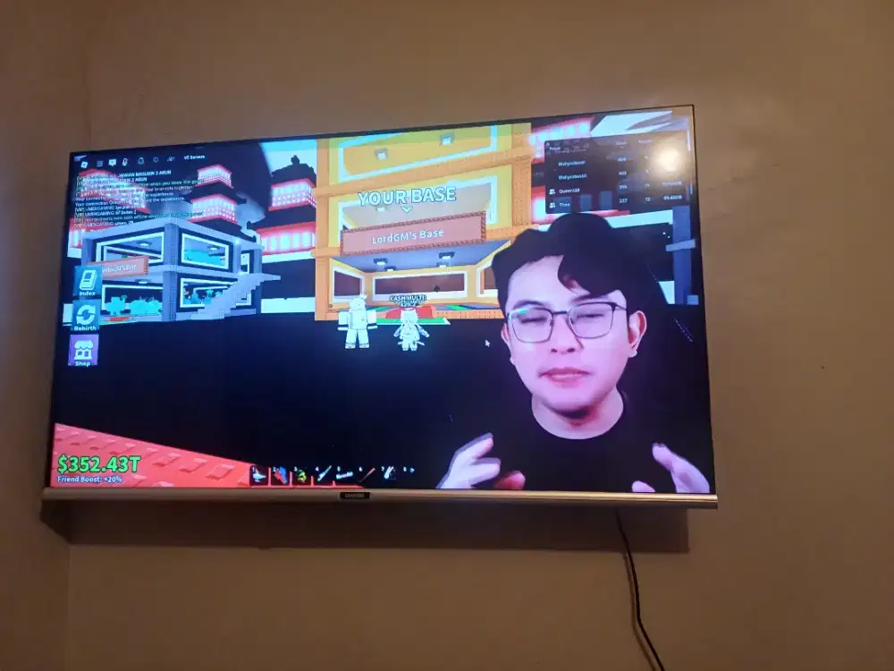 Tv coba 40' android kondisi mulus