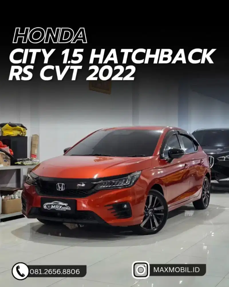 [ODO 15RB‼️] HONDA CITY 1.5 RS HB CVT 2022 PEMAKAIAN 2023