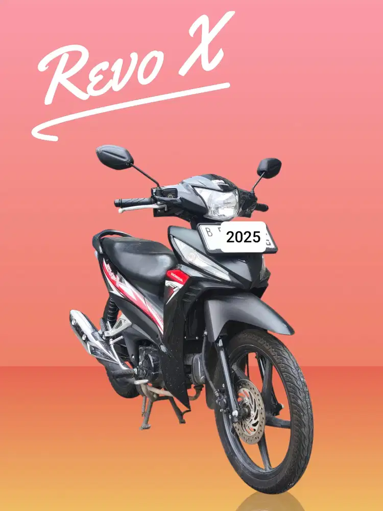 Honda Revo X km rendah gress banget (cash kredit) fit